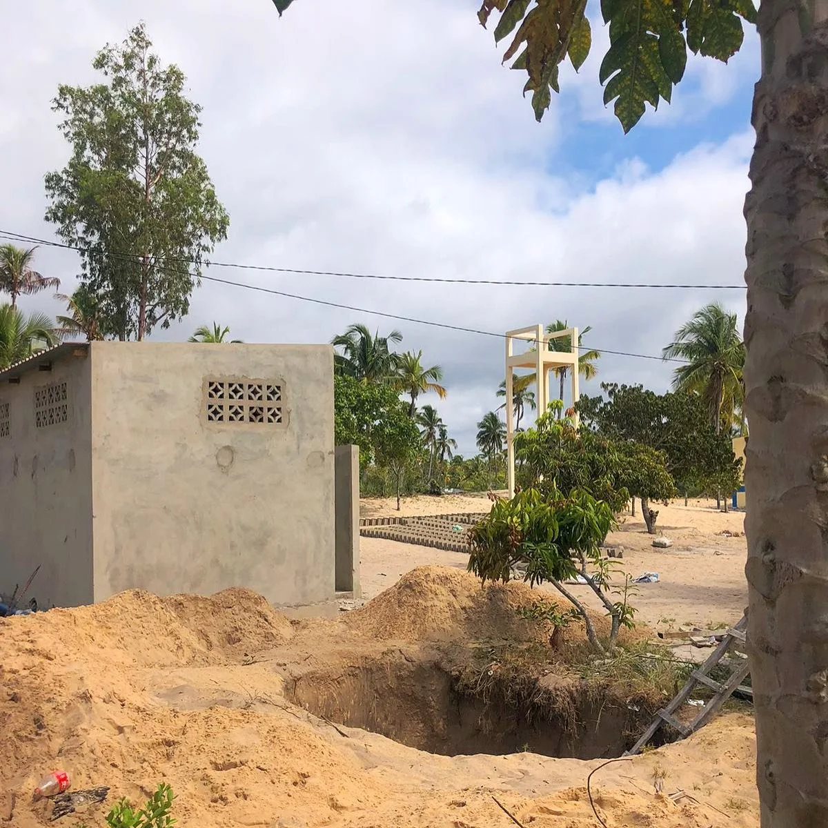 Building dignity, one brick at a time. 💛
&bull;
At first glance, it may look like just another construction site a few bricks, some sand, a pile of tools.
&bull;
But what&rsquo;s really rising here is dignity.
&bull;
Because access to proper toilets