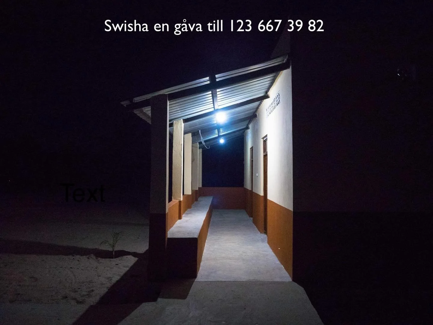 Idag &auml;r det andra advent - l&aring;t ljuset n&aring; hela v&auml;gen till Pomene! 🕯️
Den h&auml;r enda lampan g&ouml;r skillnad &ndash; t&auml;nk vad fler kan g&ouml;ra. Swisha en g&aring;va och hj&auml;lp oss t&auml;nda Pomene denna jul 💛🎄