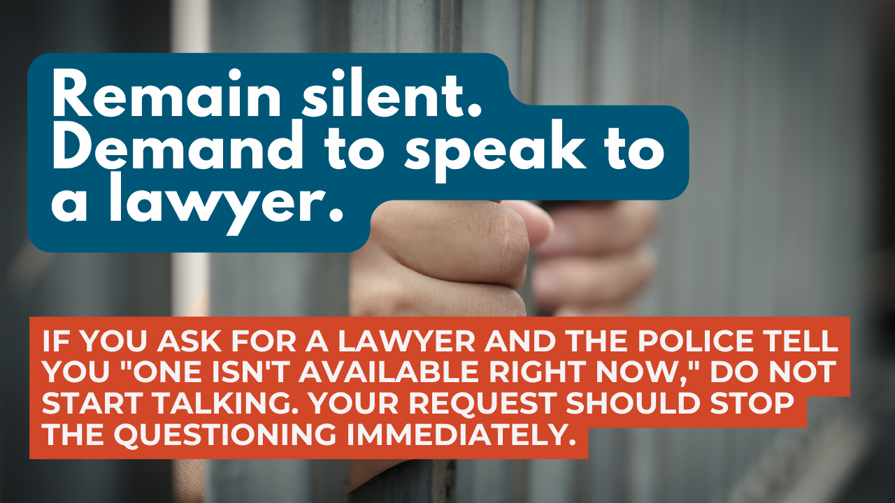 When the Police Say "No Lawyer is Available": Lessons from State v. Daniels