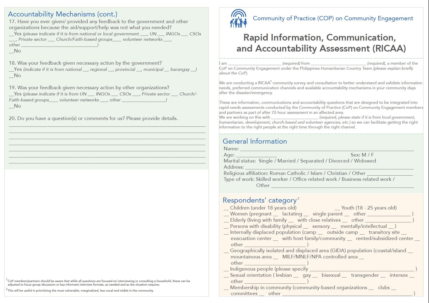 Rapid information communications accountability assessment (RICAA) — CDAC Network image picture pic