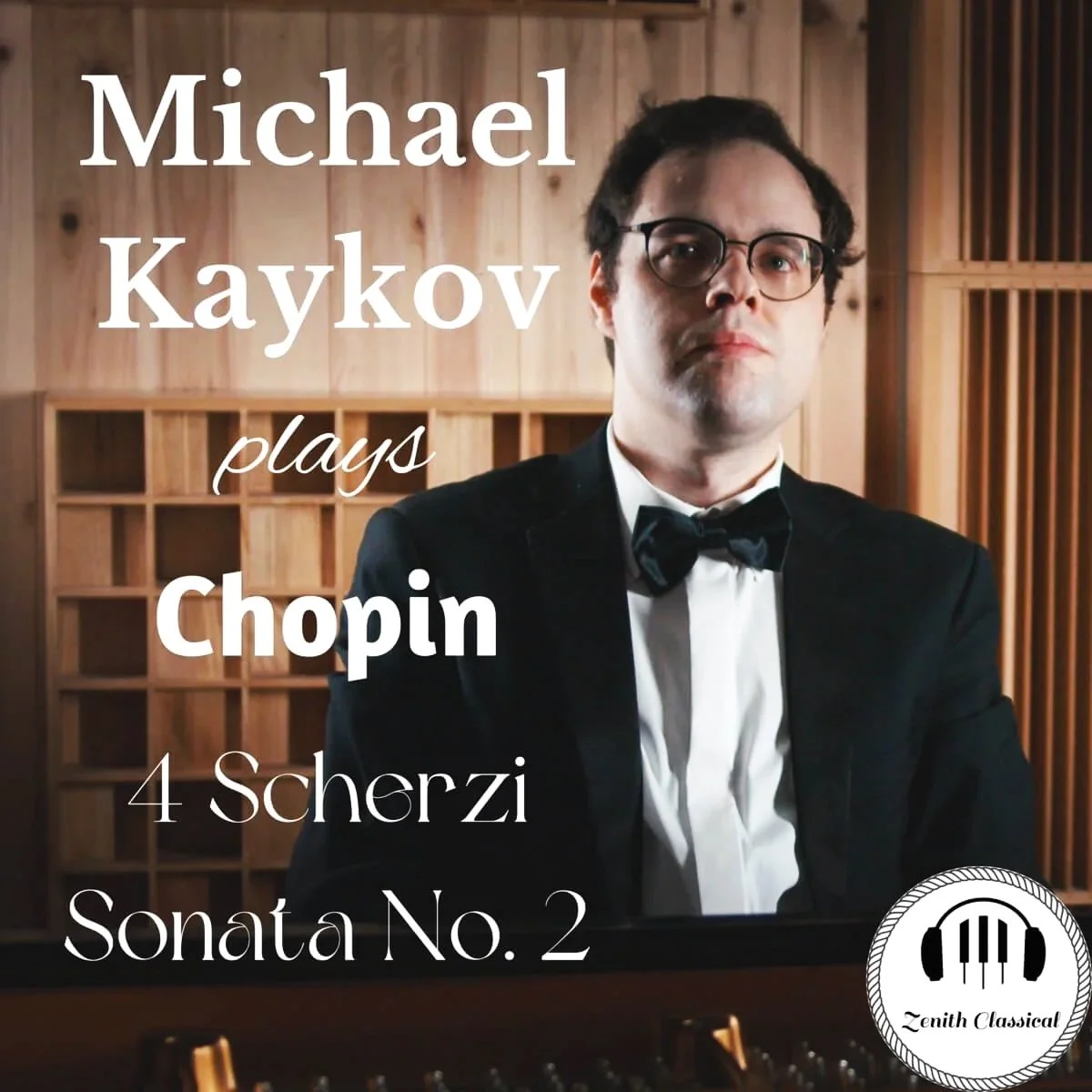 Cover of Michael Kaykov Chopin album.