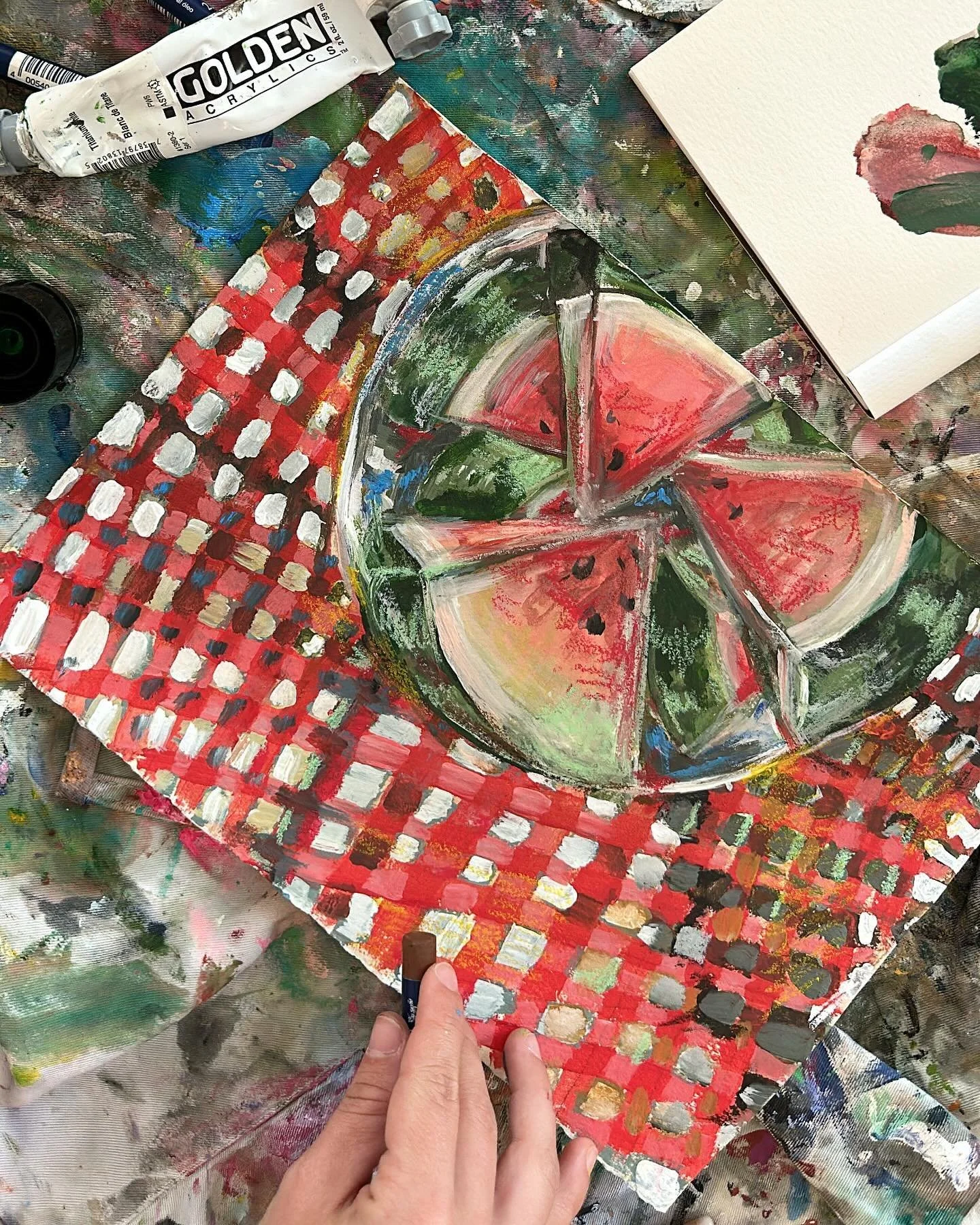 At the Table II 🍉
9x12