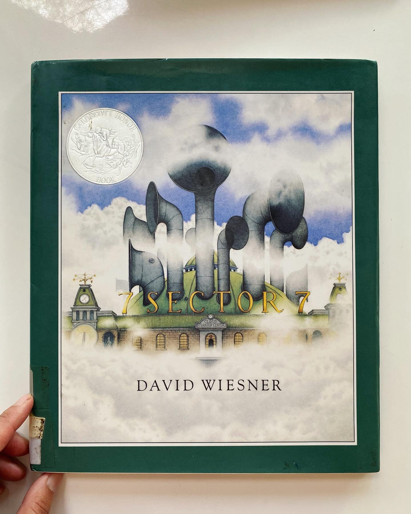 The cover of another David Wiesner book, Tuesday, which won the Caldecott Medal in 1991, is seared into my childhood memory with its glowing clock tower. Wiesner would go onto win two other Caldecott medals, including one for illustrating Sector 7 in