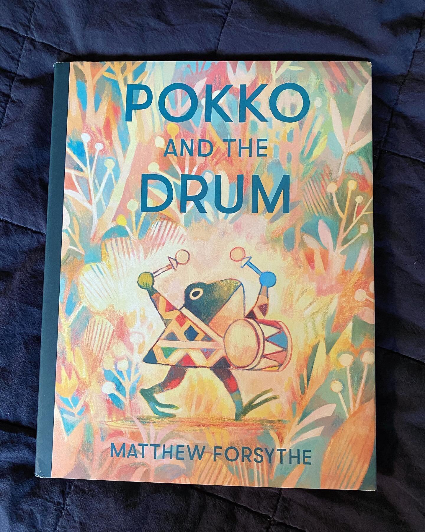 Pokko and her parents live in a mushroom 🍄 in the forest, already a premise thrilling to my kids. Her parents give her a drum, then regret it as their &ldquo;biggest mistake.&rdquo; The noise! The disruption! Better not create havoc in the forest. S