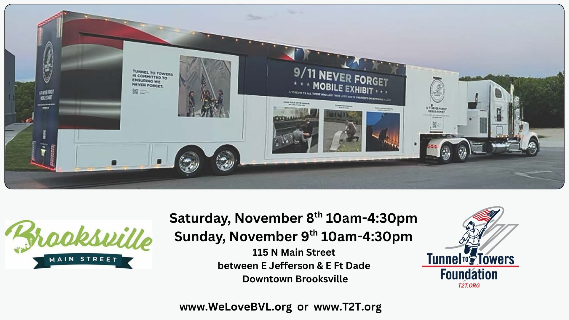 9/11 Never Forget Mobile Exhibit