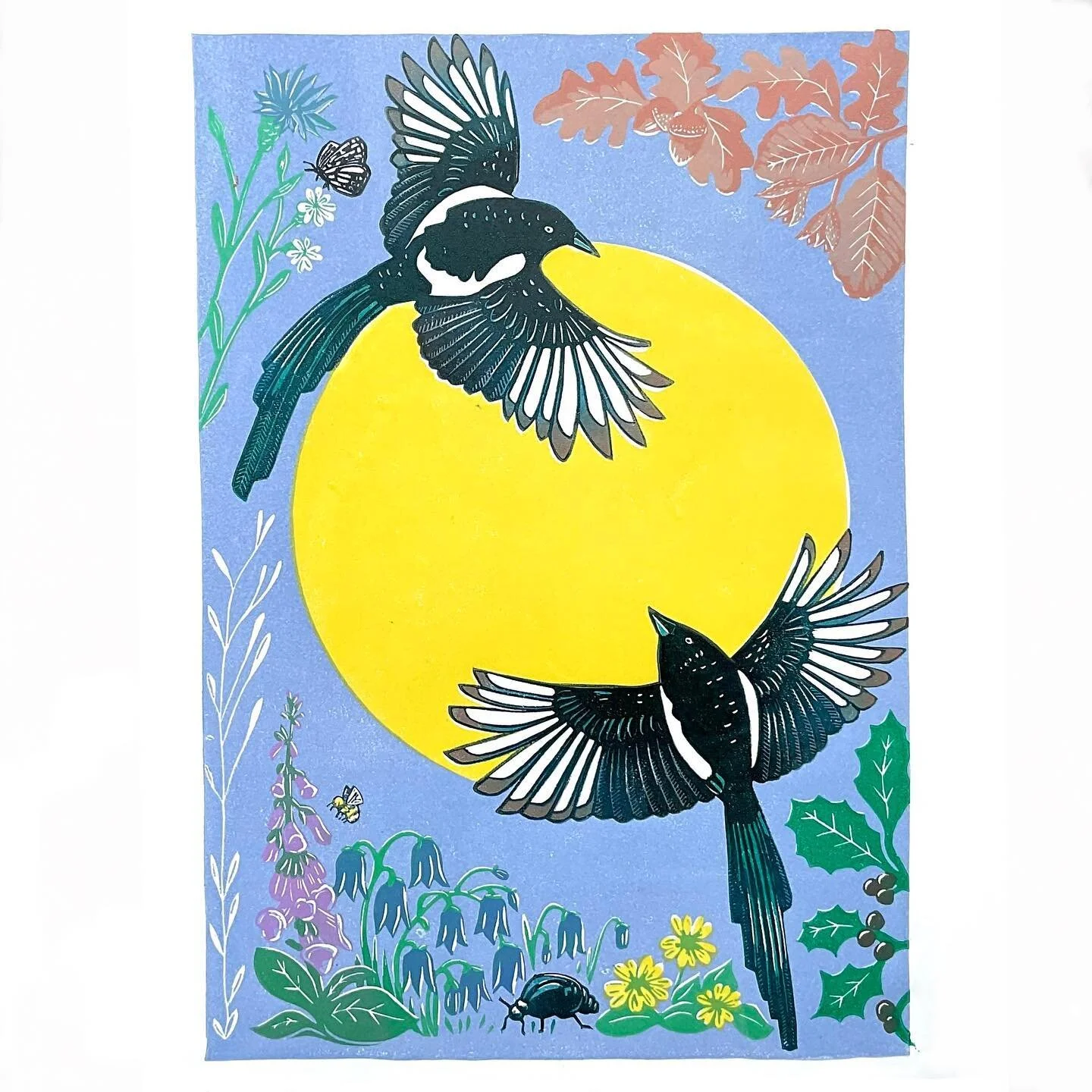 I am delighted to able to reveal 'Commission Colour' as the cover of @adamhenson_'s new book, 'Two For Joy: the untold ways to enjoy the countryside', now available for pre-order. 

Here is the print and the final cover with those tiny lines I carved