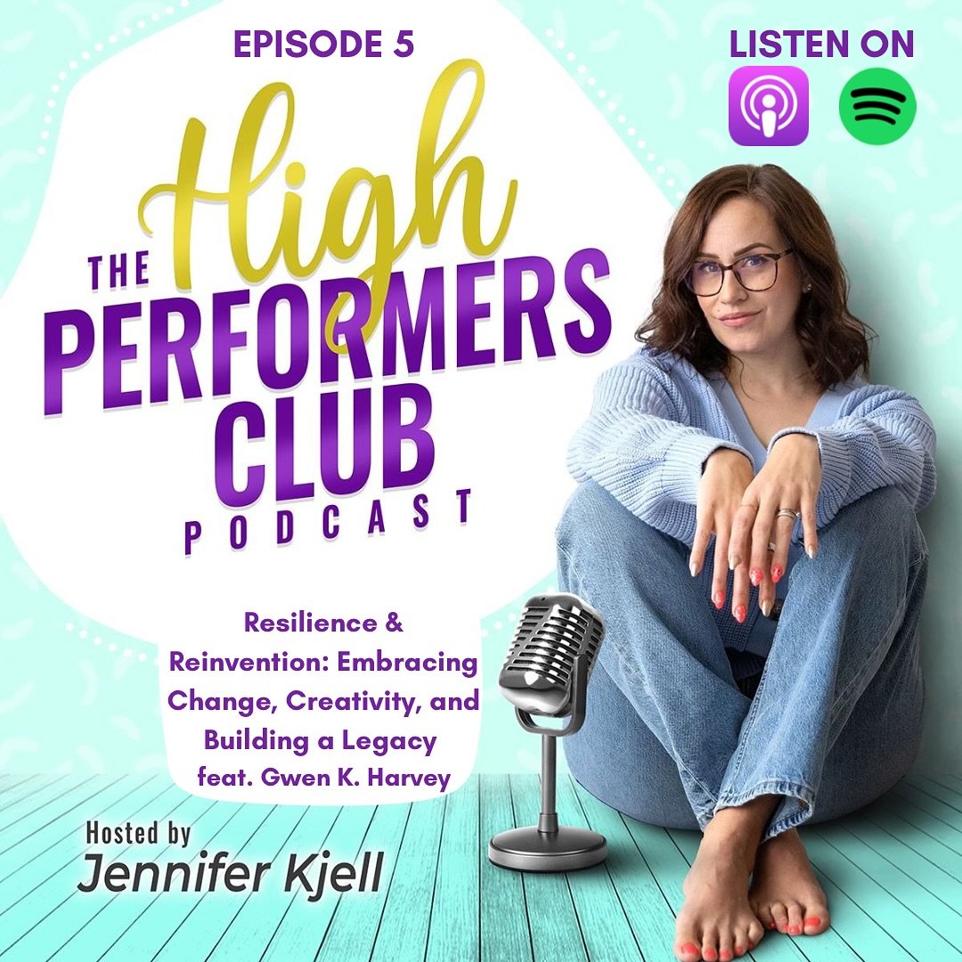 🎙️ New episode of &lsquo;The High Performers Club&rsquo; is out now! 🔥 Join me as I dive deep with author Gwen K. Harvey into life&rsquo;s changes, creativity, and how to build a lasting legacy. 🌱✨

#podcast #lifecoaching #legacy