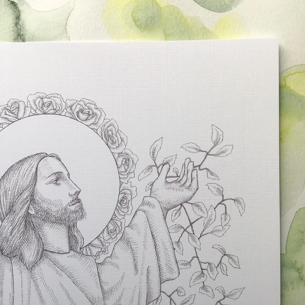 Pencil Sketches Of Biblical Scenes