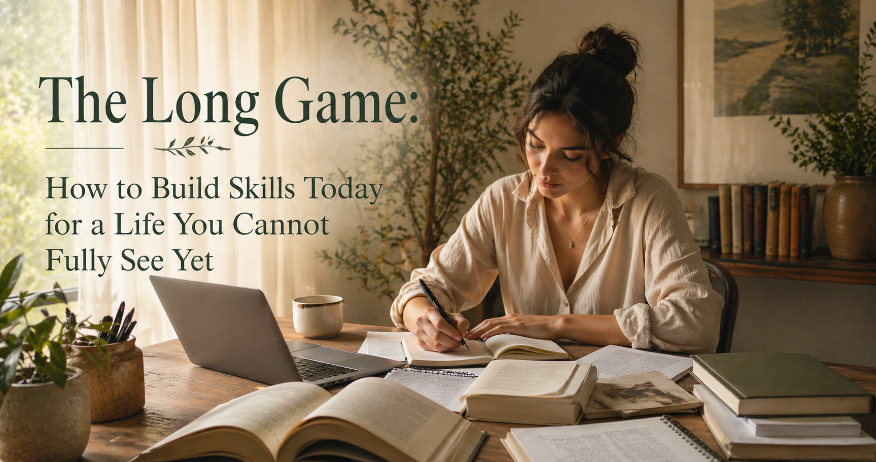 The Long Game: How to Build Skills Today for a Life You Cannot Fully See Yet