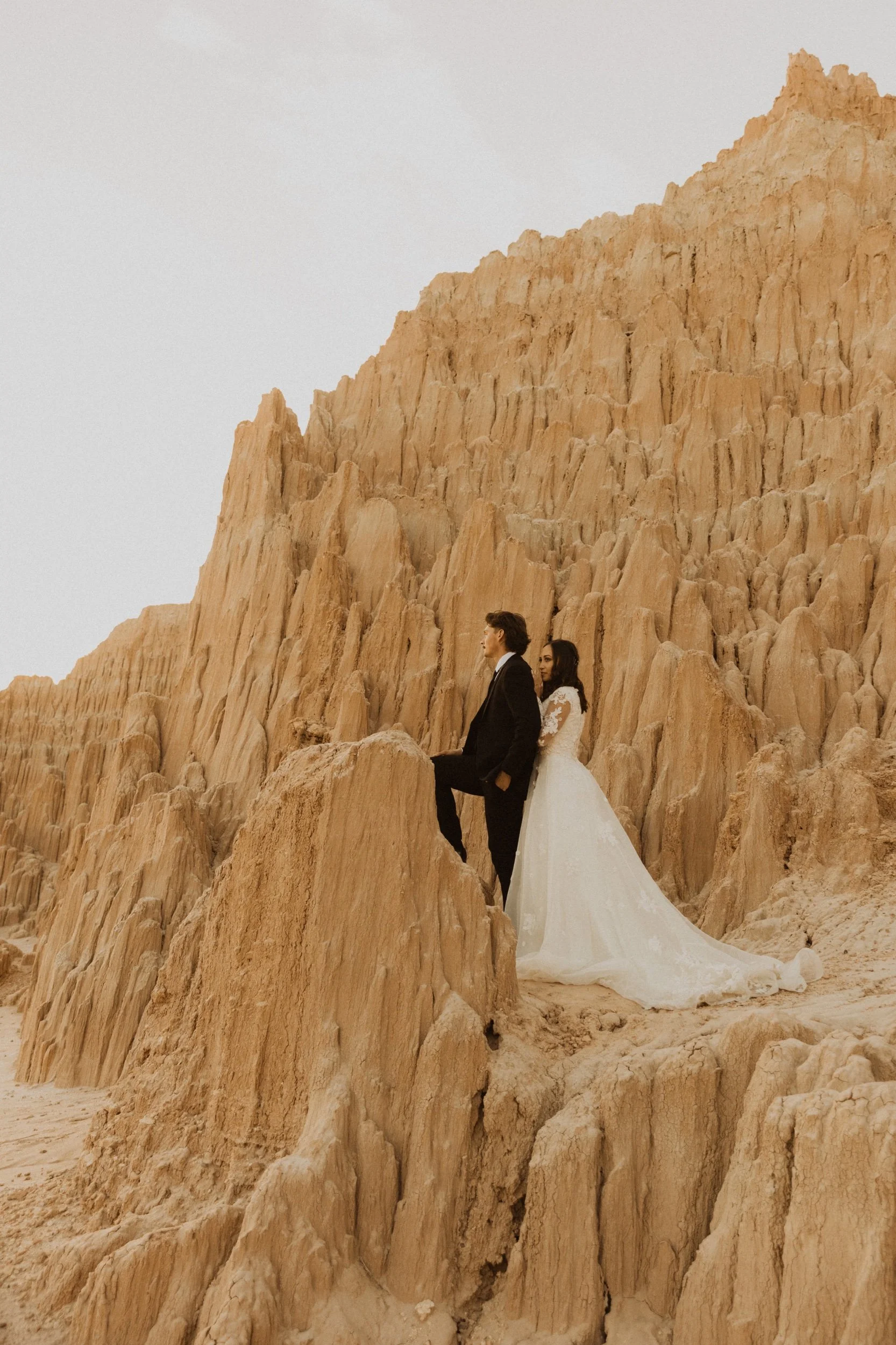 Cathedral gorge state park bridals