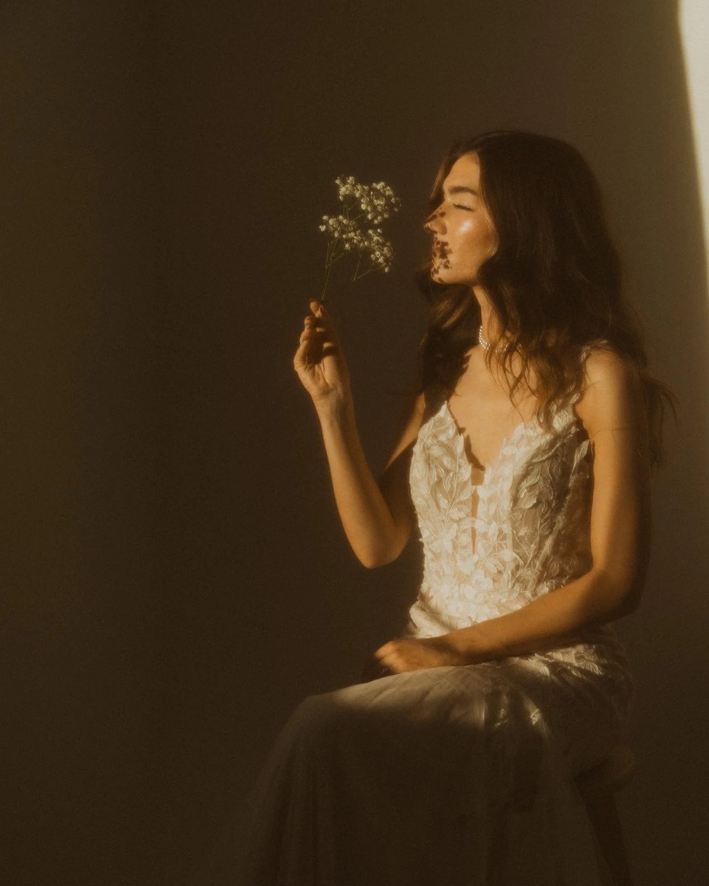 Editorial bridal studio session