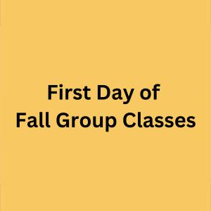 First Day of Fall Group Classes