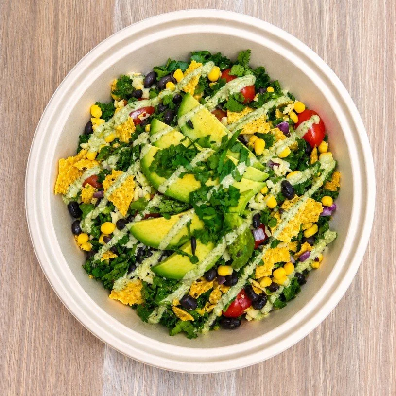 Organic Lime Taco Bowl (Vegetarian)