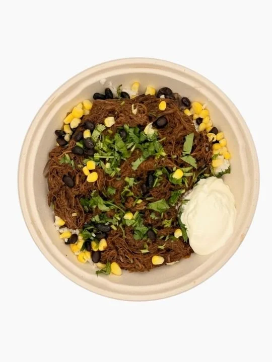 Warm Barbacoa Beef Bowl