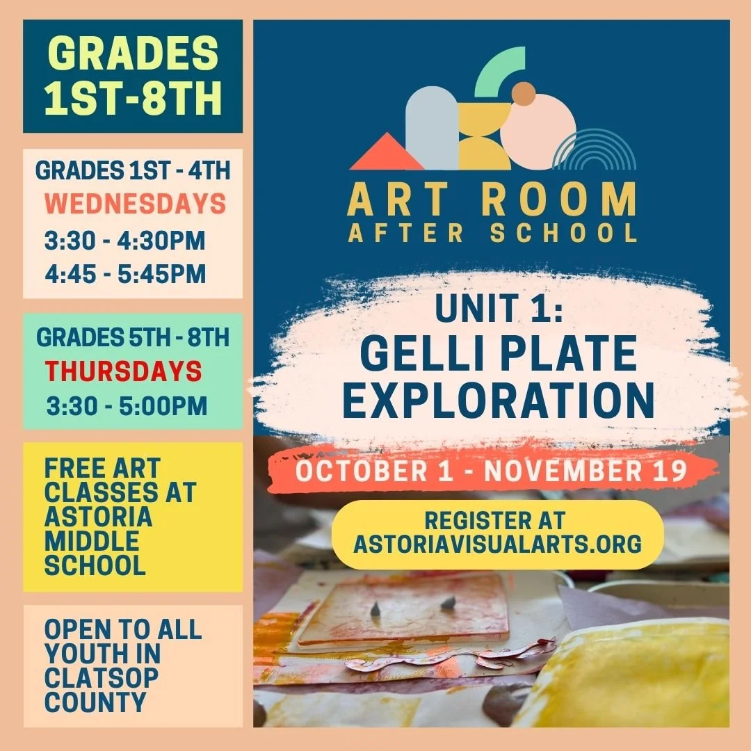 Art Room After School starts in October!