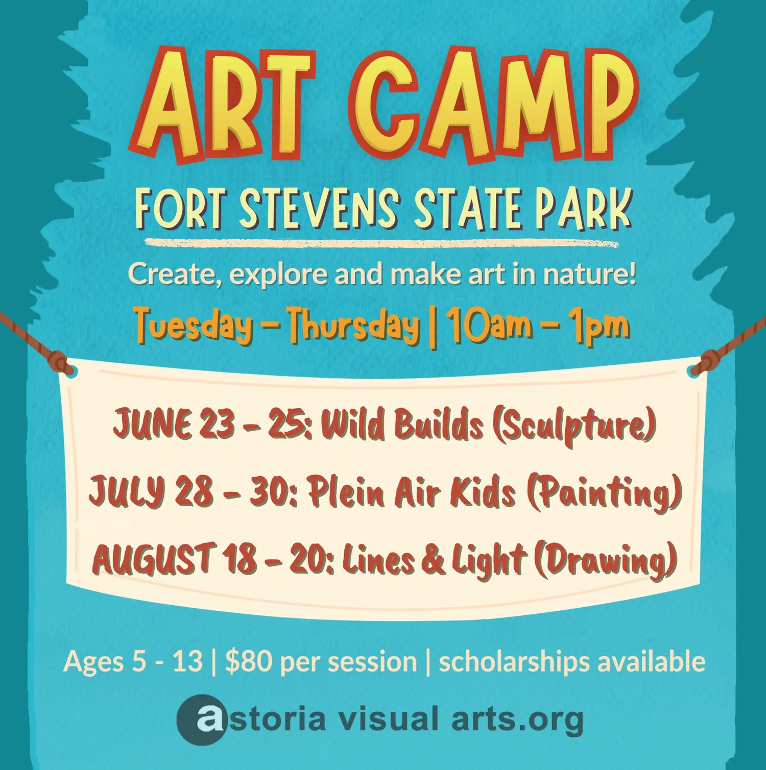 ART CAMP — Astoria Visual Arts