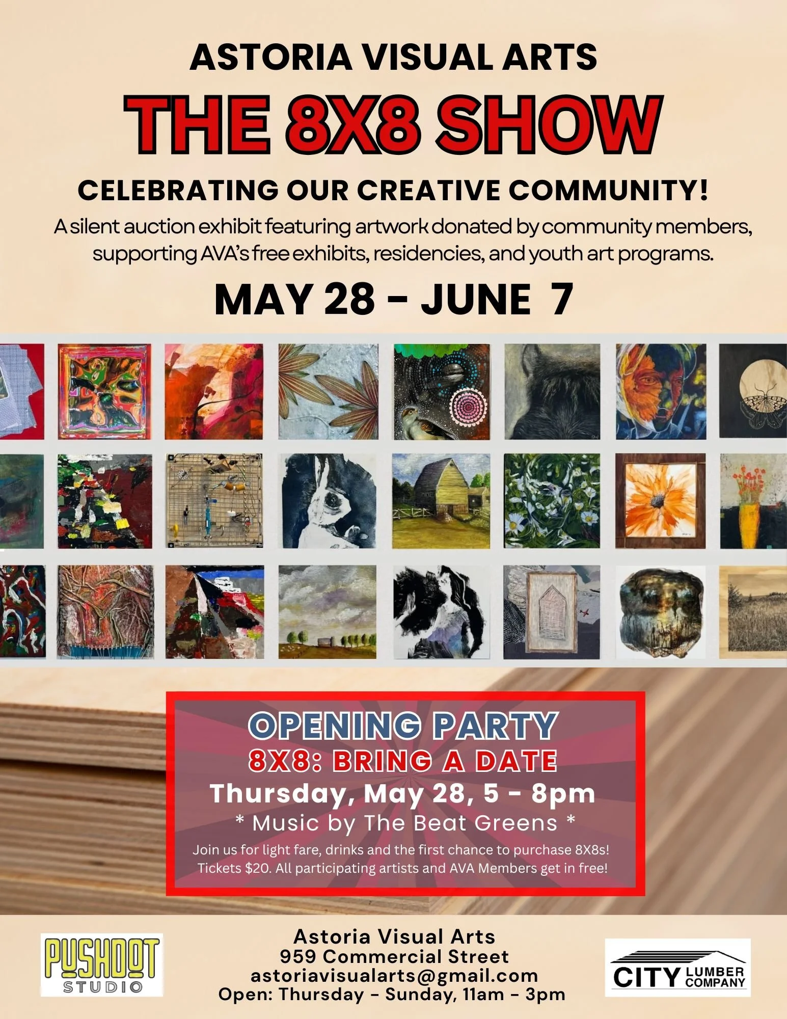 The 8X8 Show: An Annual AVA Fundraiser