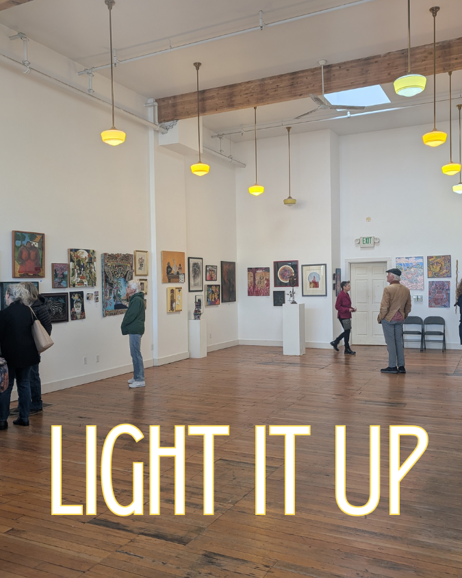 Support Installing New Gallery Lighting