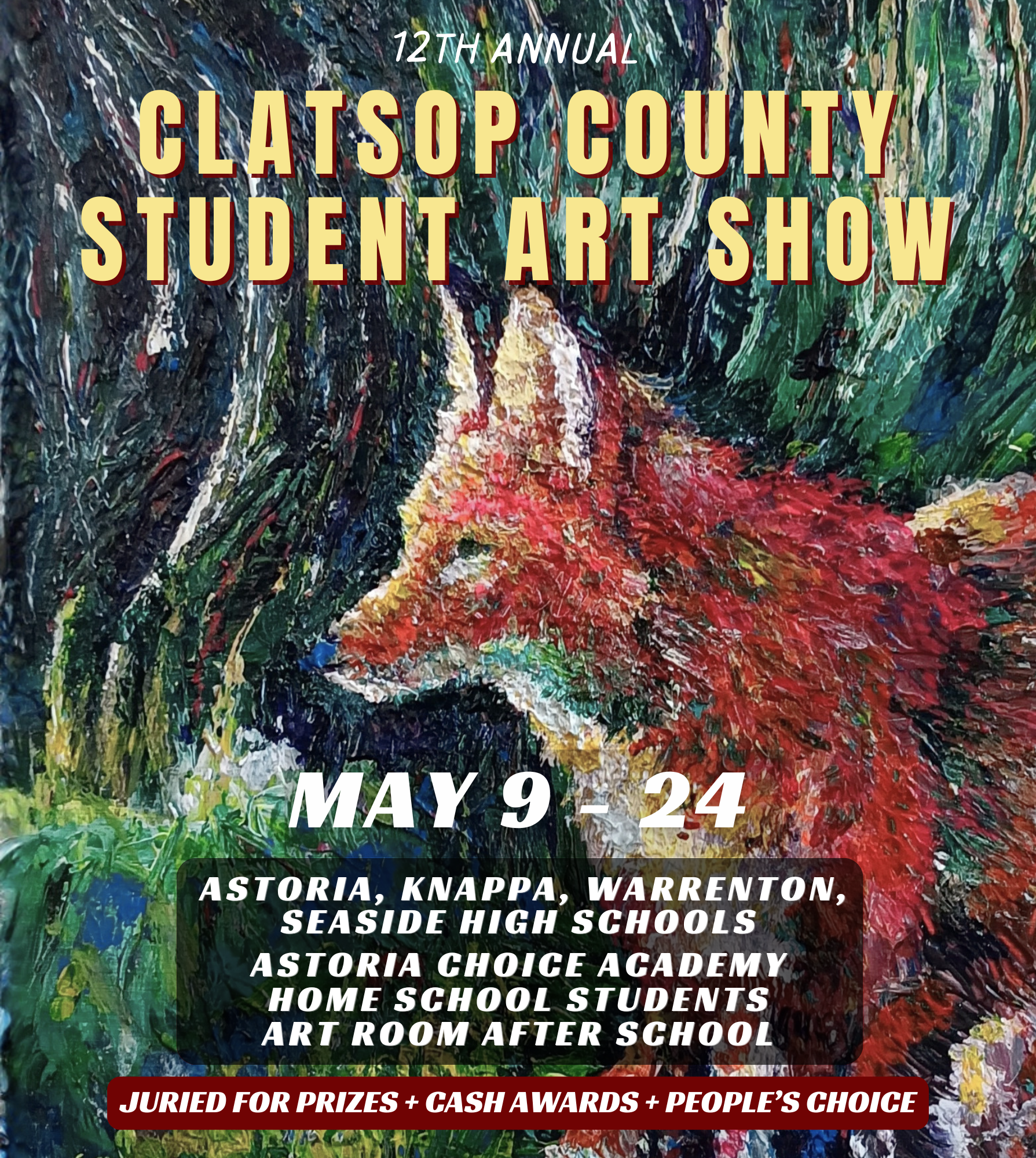 12th annual Student Show!
