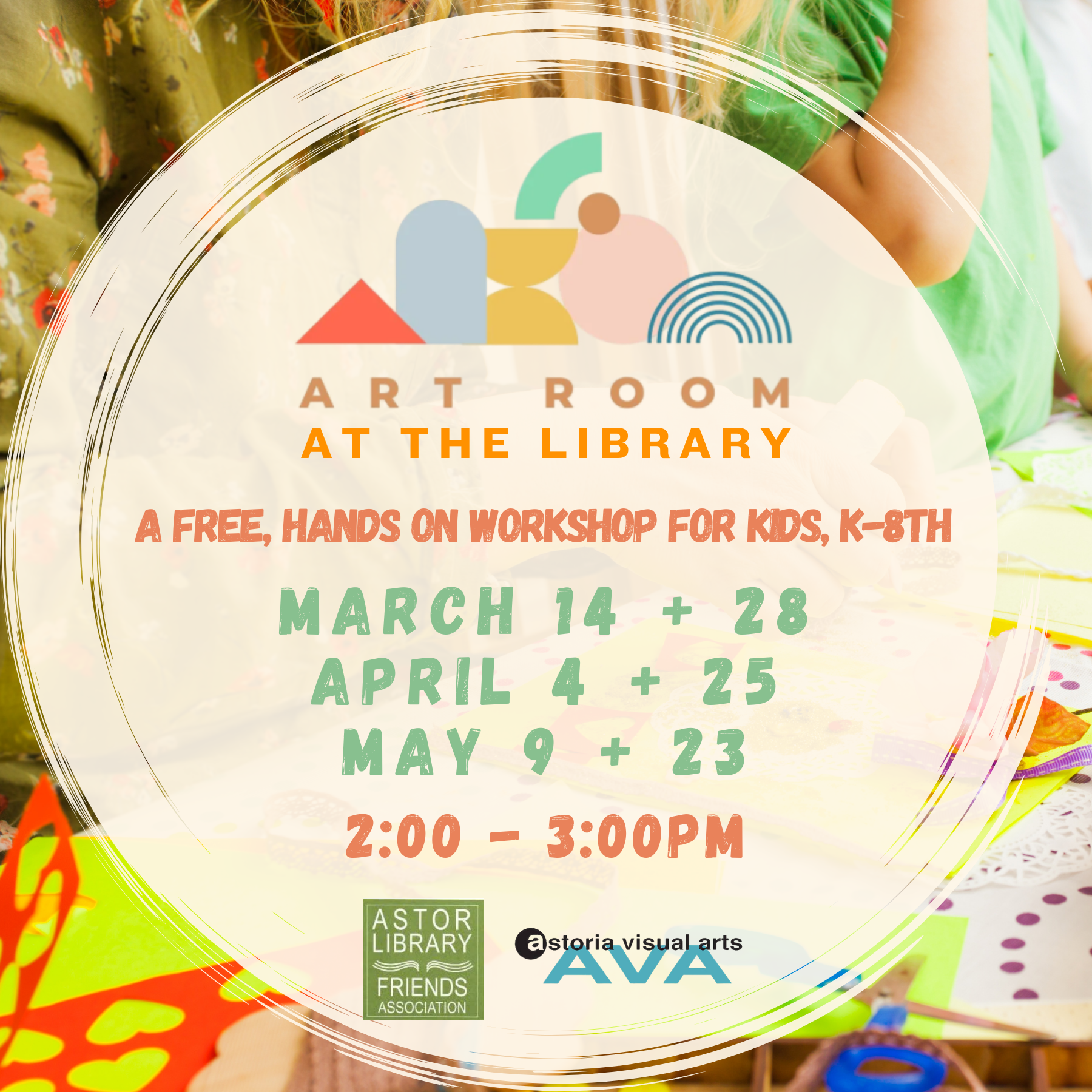 Art Room at the Library is back!