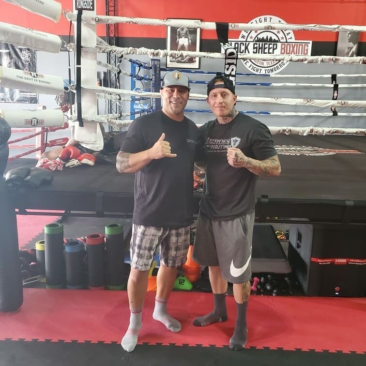 🤯 UFC Hall of fame @franktrigg is in town filming a movie and filming in the hit TV series The Walking Dead. 

🎯  He heard about our gym from a friend Andre Miller and came in today to talk about providing a space for him to train when he is in tow