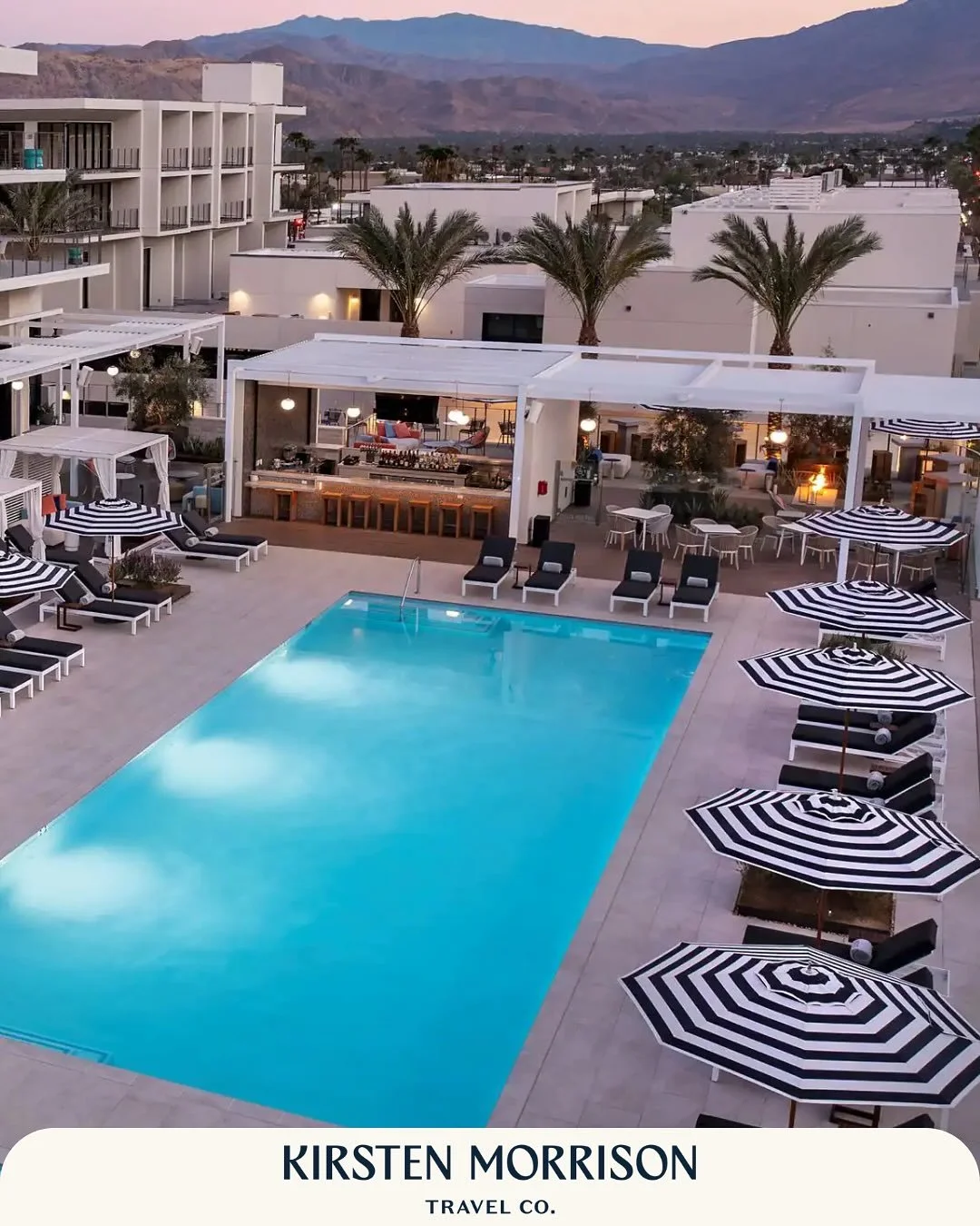 There&rsquo;s a new kid on the block in the California desert oasis of Palm Springs.🌵 Right in the center of it all and bringing that perfect mid-century vibe. These were my holiday stomping grounds growing up and my father&rsquo;s before me. So man