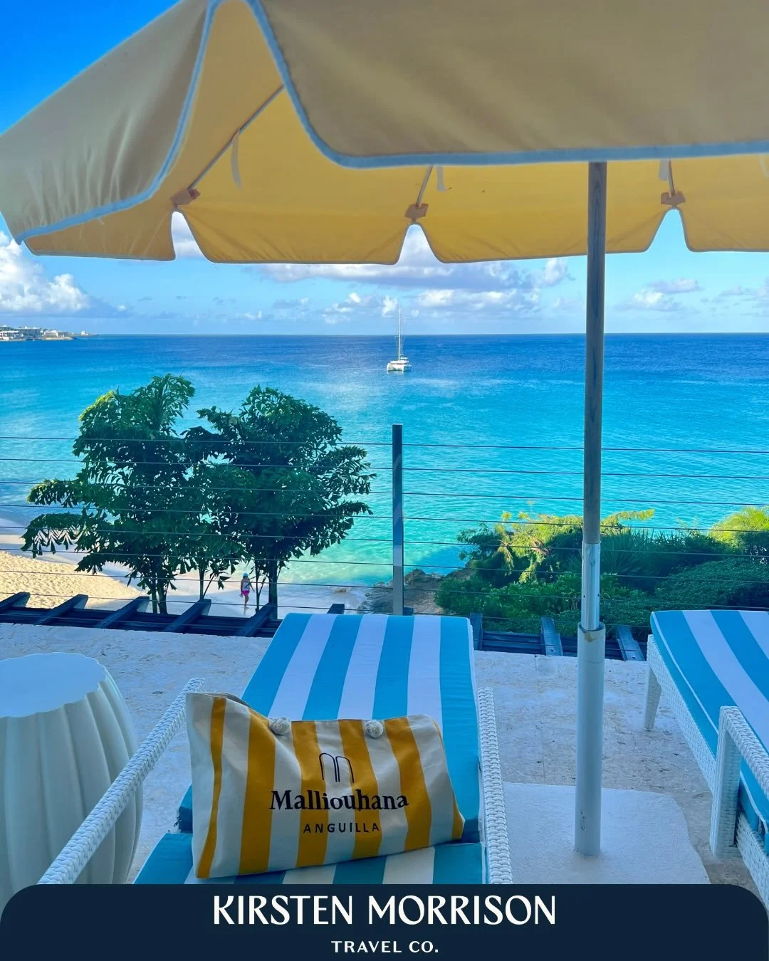Malliouhana on the Caribbean island of Anguilla is a sparkling, tropical gem🌴Lush gardens, glamorous styling, and a stunning perch above turquoise waters, it is a perfect spot for travelers who love fresh design, calm waters, tennis, pickleball, and