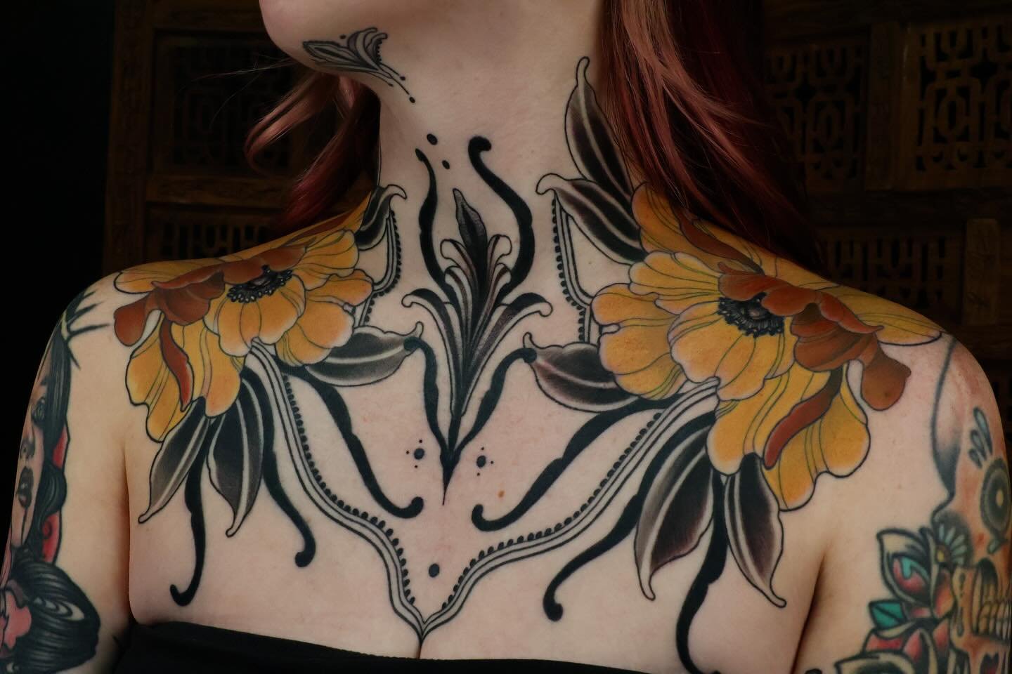 &bull;&bull;✥Excited to announce I&rsquo;ll be attending the @richmondtattooconvention from 10/17&ndash;10/19✥&bull;&bull;
I&rsquo;m looking to take on a dedicated client interested in a large-scale concept. Someone open to sitting 2&ndash;3 back to 