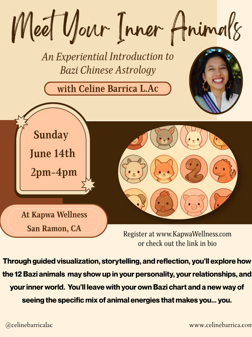 Meet Your Inner Animals Bazi Workshop