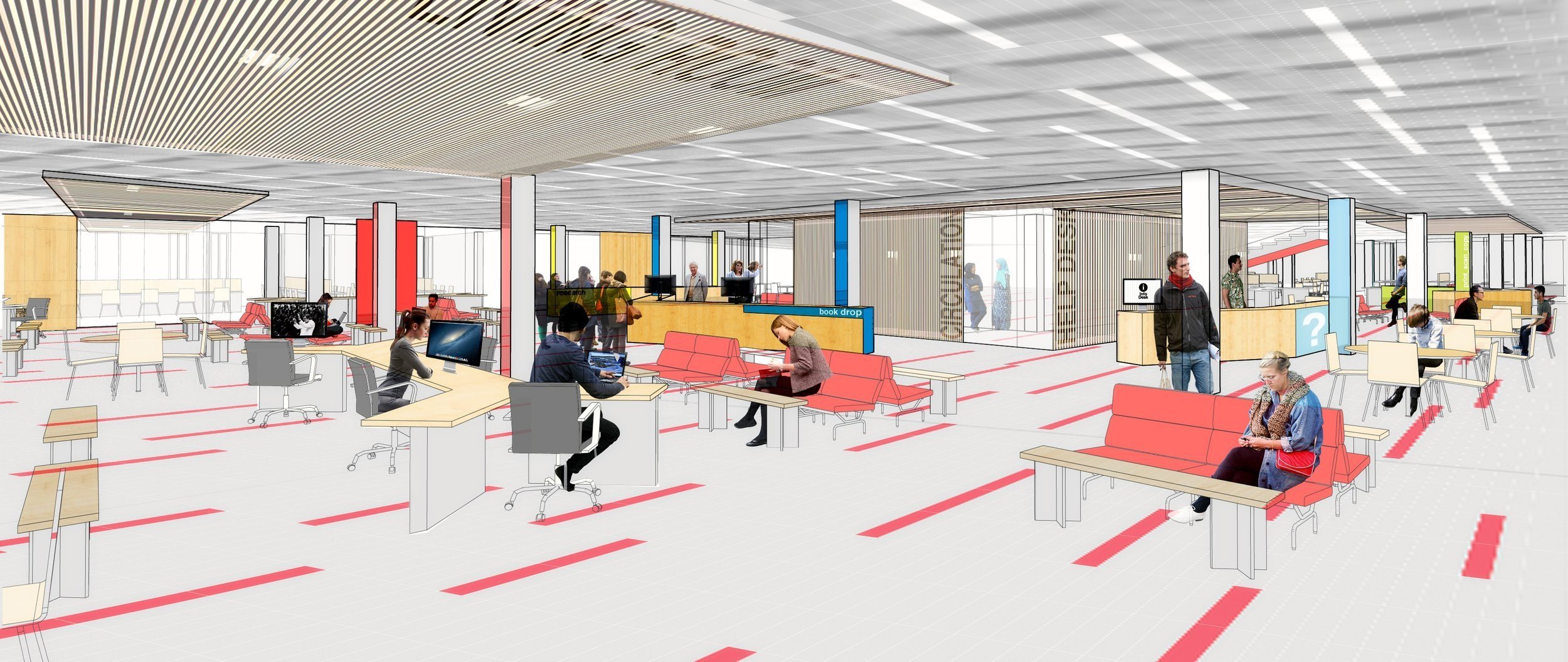 brandeis university goldfarb library study