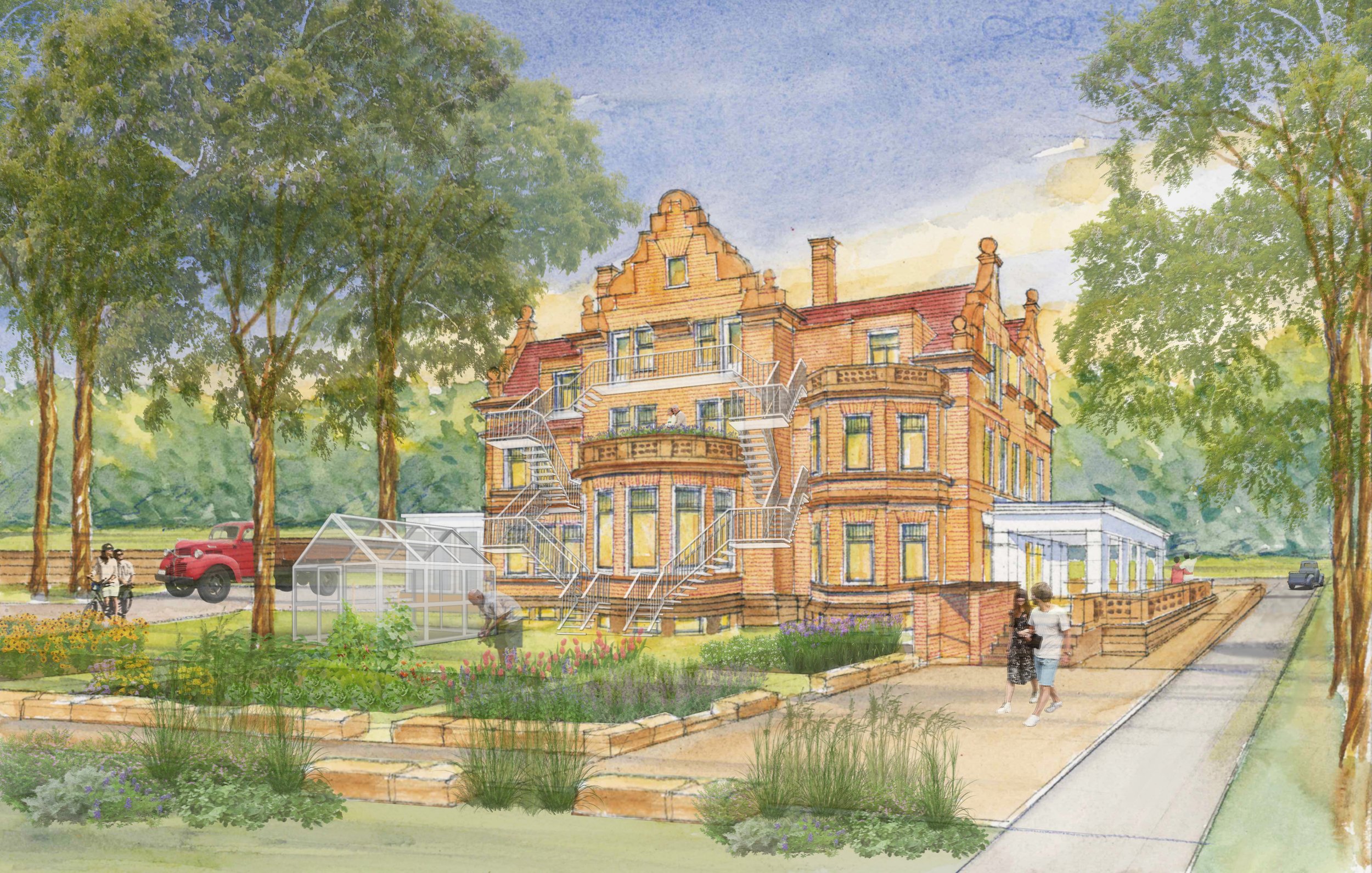 holland hall hotel concept study