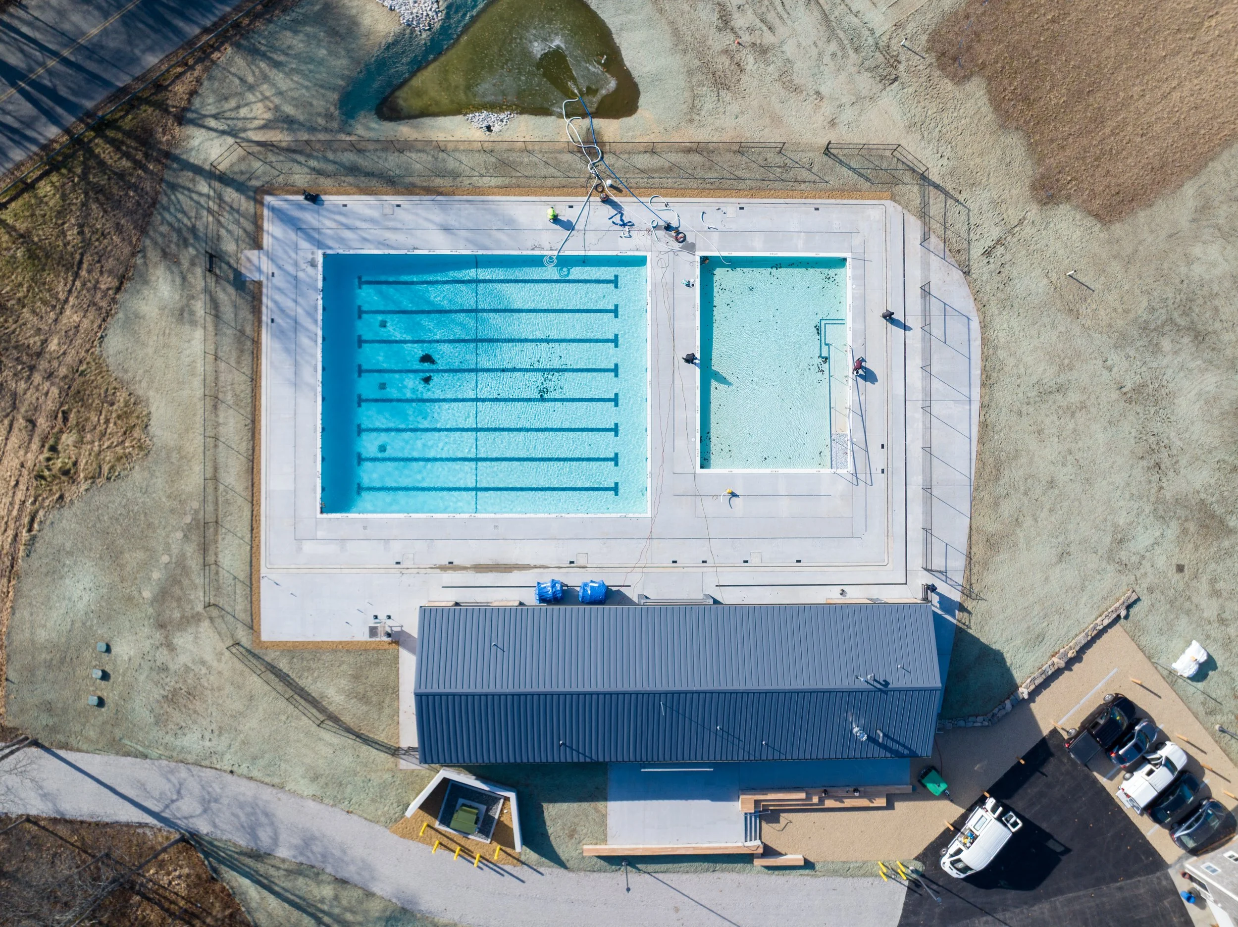 the wheeler school farm campus pool