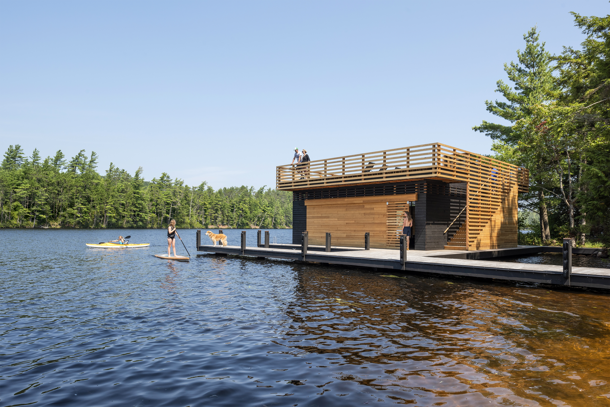 rainbow lake boathouse
