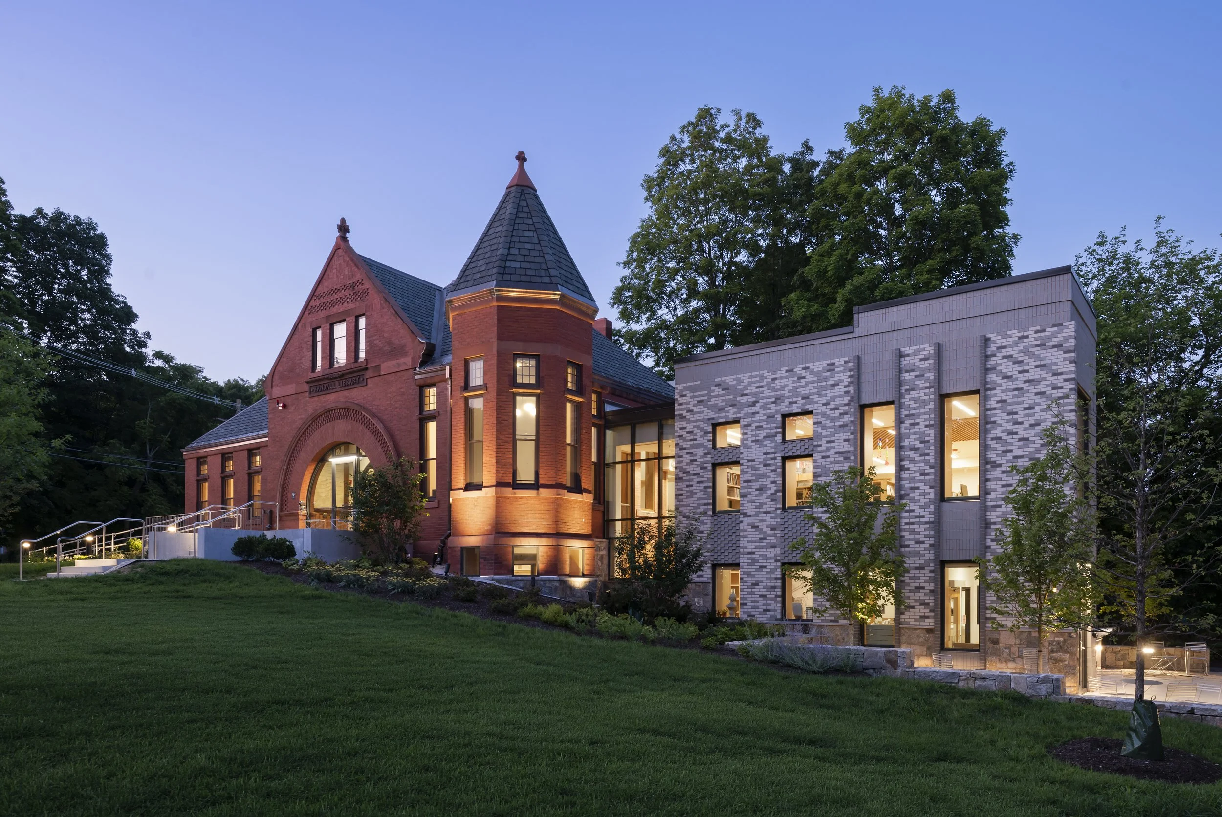 Exterior Library View