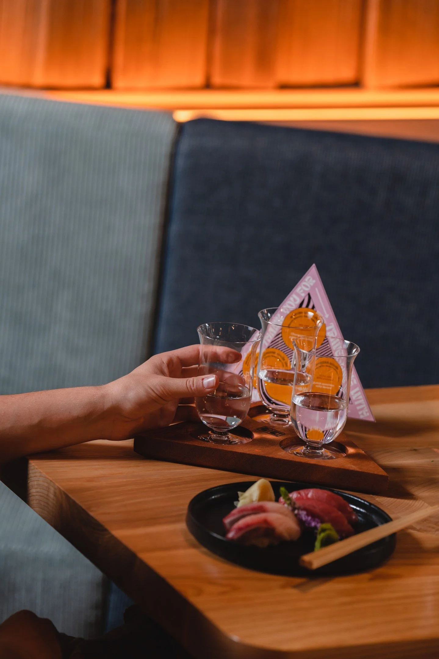 Ready for takeoff: sake flights 🍶✈️

 #SakeFlight #JapaneseDrinks #SakeLover #SakeExperience #SakeMoments