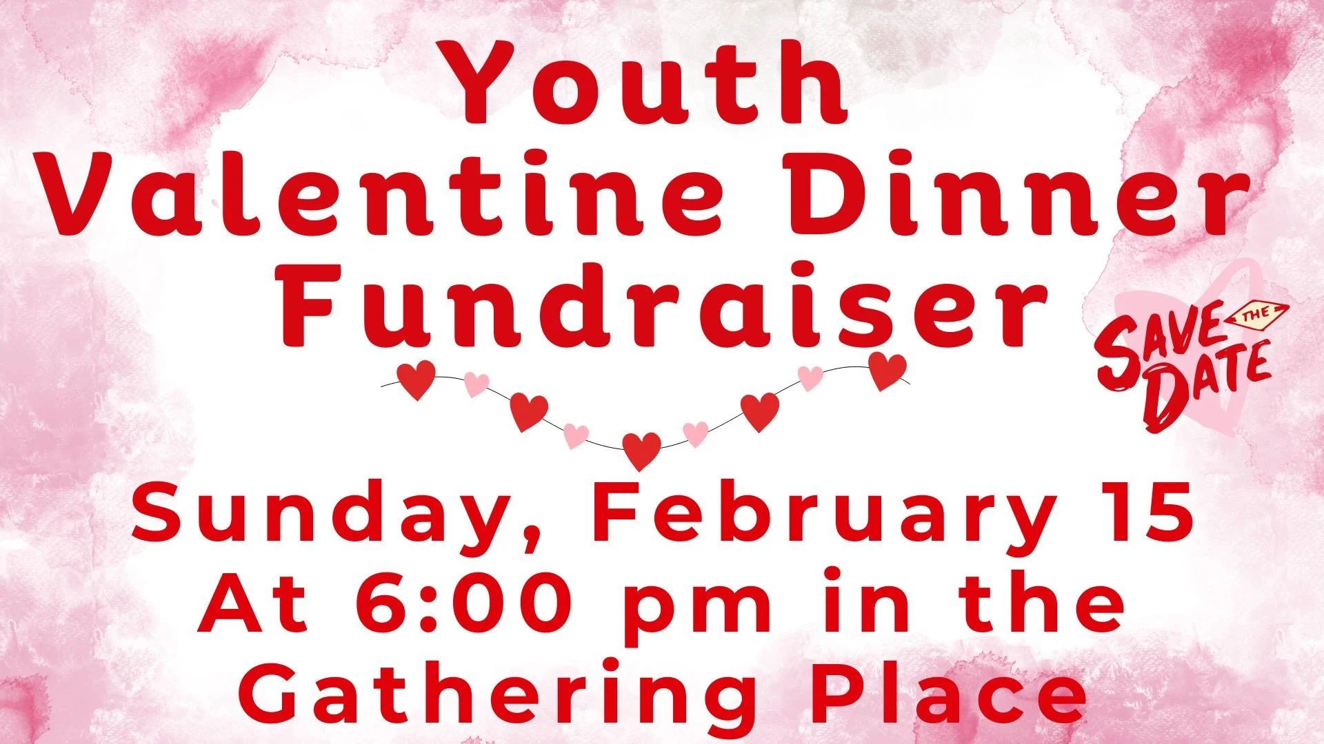 RSVP in the church lobby or call the church office.