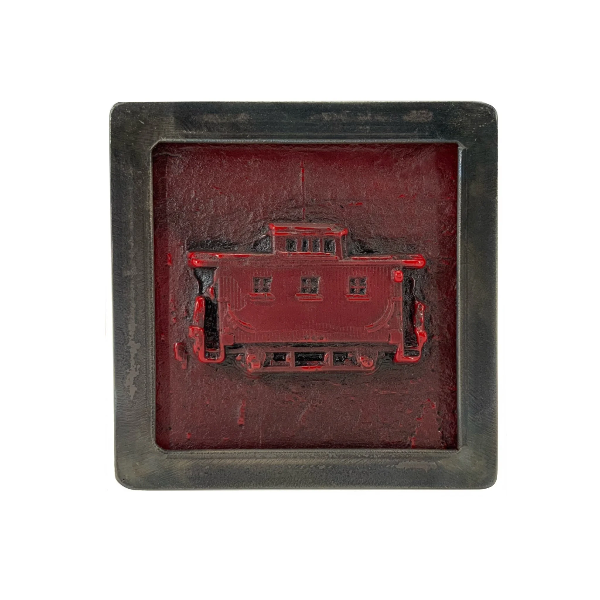 Caboose, 5" x 5"