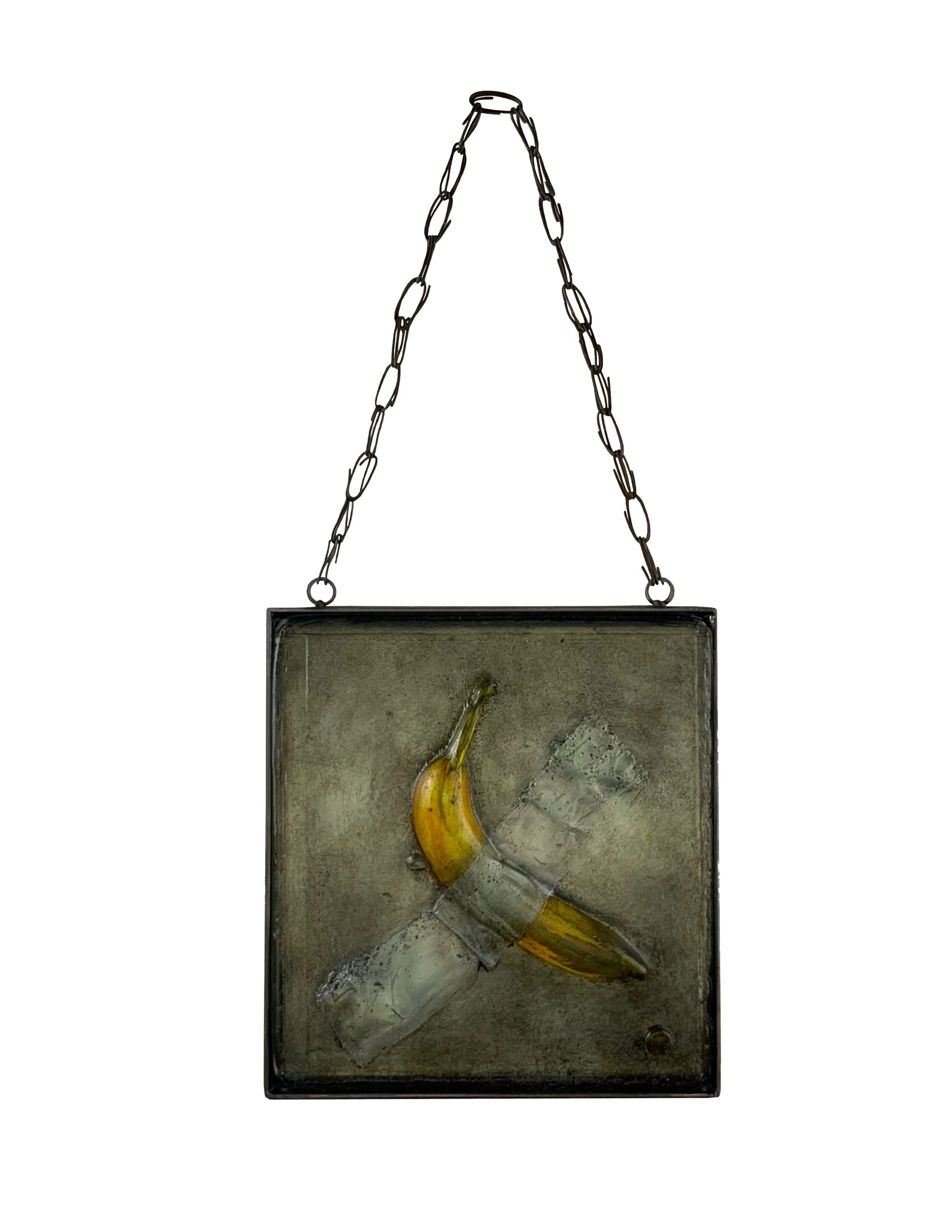 Ode to Cattelan, 10 1/4 " x 10 1/4"