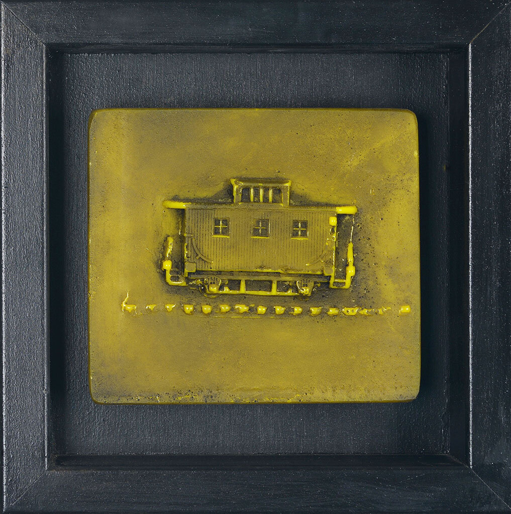 Caboose, 8&quot; x 8&quot; x 1 5/8&quot;

Available through the American Craft Council Online Pop-Up Marketplace 👉 shop.craftcouncil.org

#ACMArtistsDirectory
#americancraftcouncil
#handmademarket
#makermade
#supportmakers
#contemporarycraft
#americ