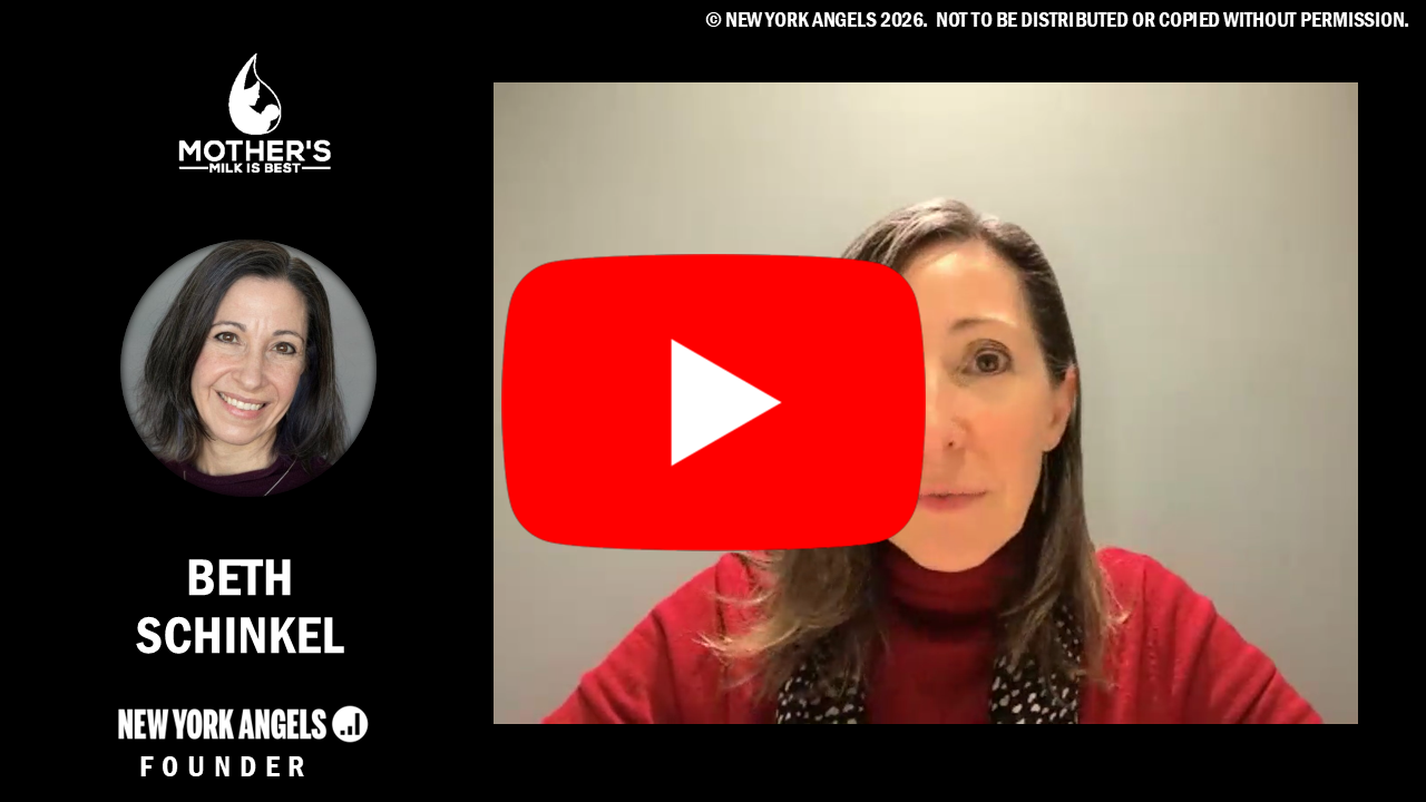 NYA FOUNDER SPOTLIGHT ‒ BETH SCHINKEL, MOTHER’S MILK IS BEST CO-FOUNDER &amp; CEO