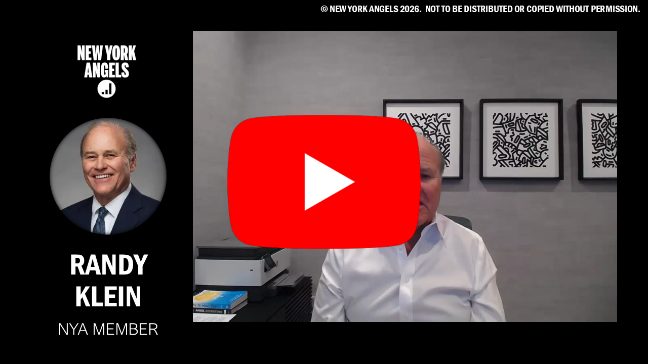 RANDY KLEIN ‒ NYA MEMBER SPOTLIGHT