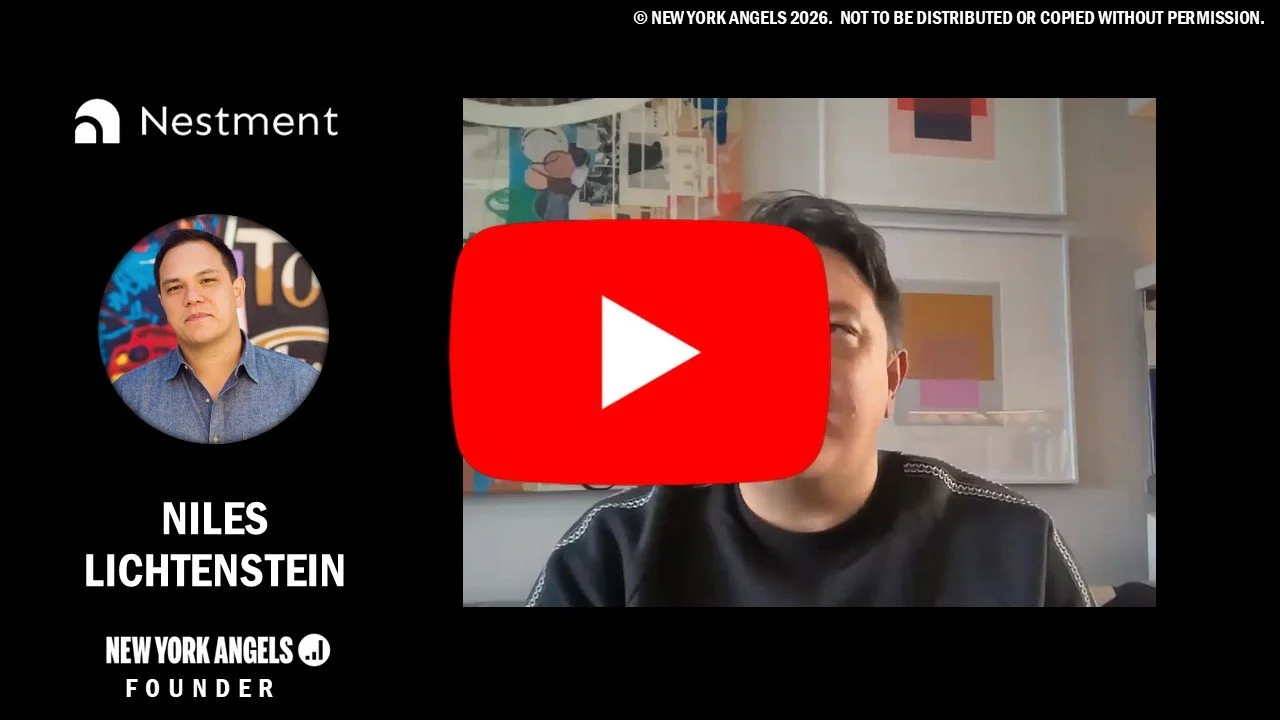NYA FOUNDER SPOTLIGHT ‒ NILES LICHTENSTEIN, NESTMENT CEO &amp; CO-FOUNDER