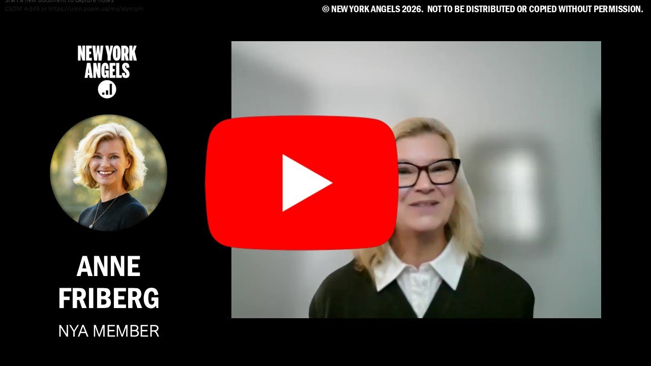 ANNE FRIBERG ‒ NYA MEMBER SPOTLIGHT
