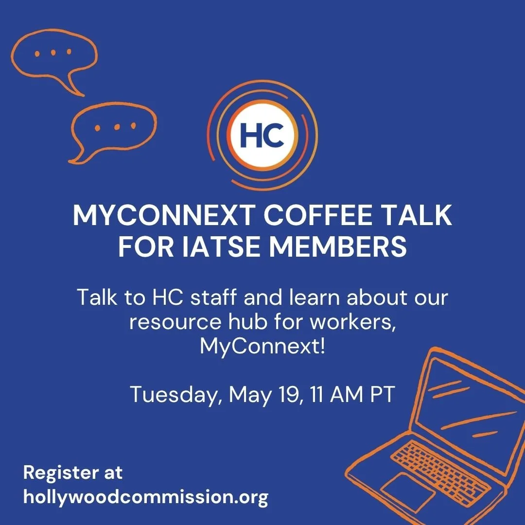 5/19 Coffee Talk - MyConnext - IATSE Member Exclusive