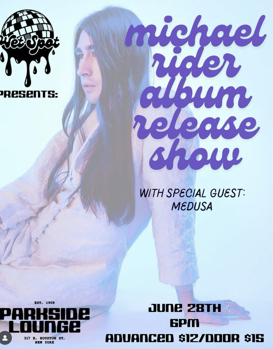 Michael Rider Album Release show ft. Medusa