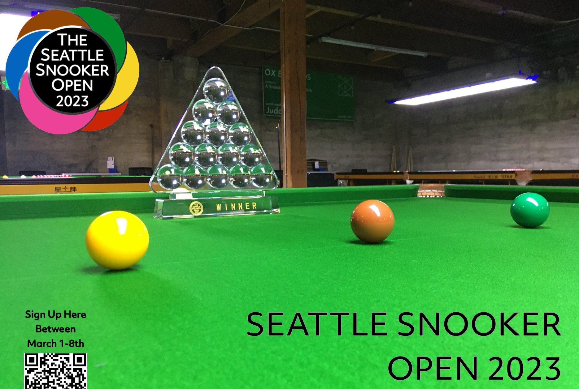 The Seattle Snooker Open 2023 — OX BILLIARDS
