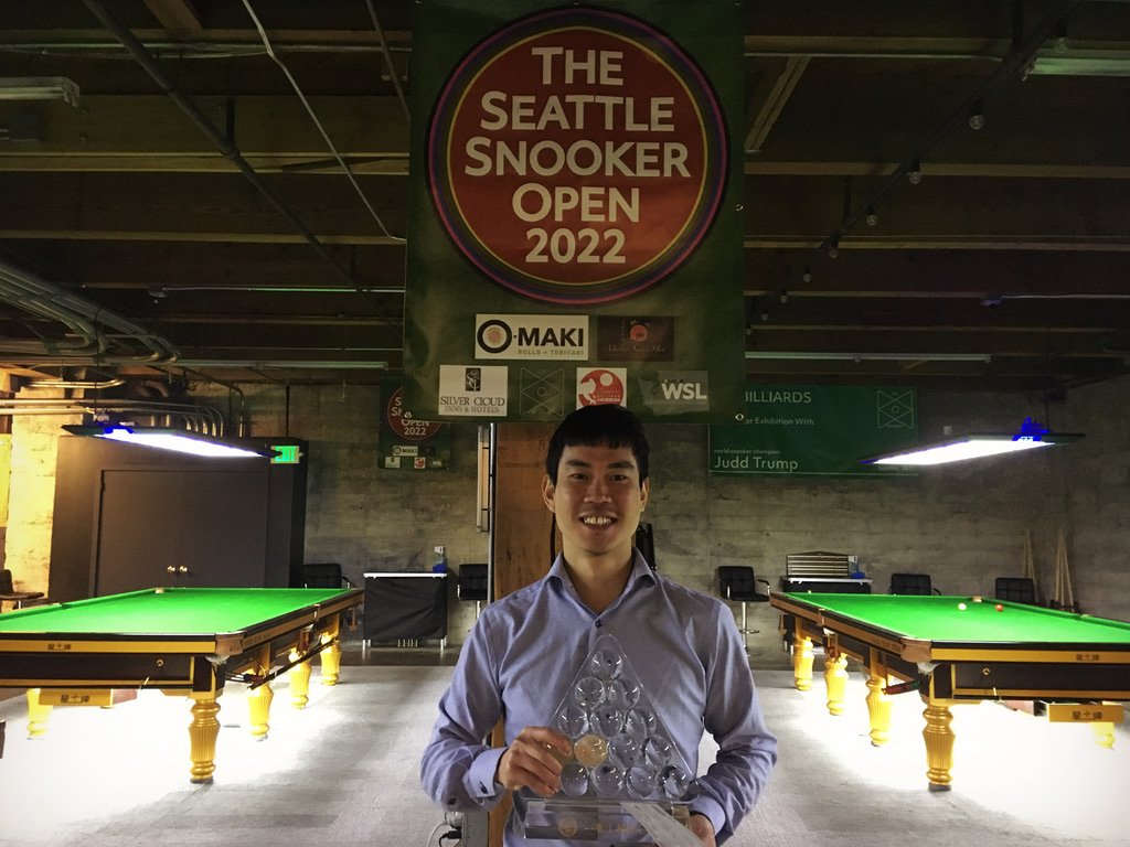 CC Yoo Wins The Seattle Snooker Open 2022 — OX BILLIARDS