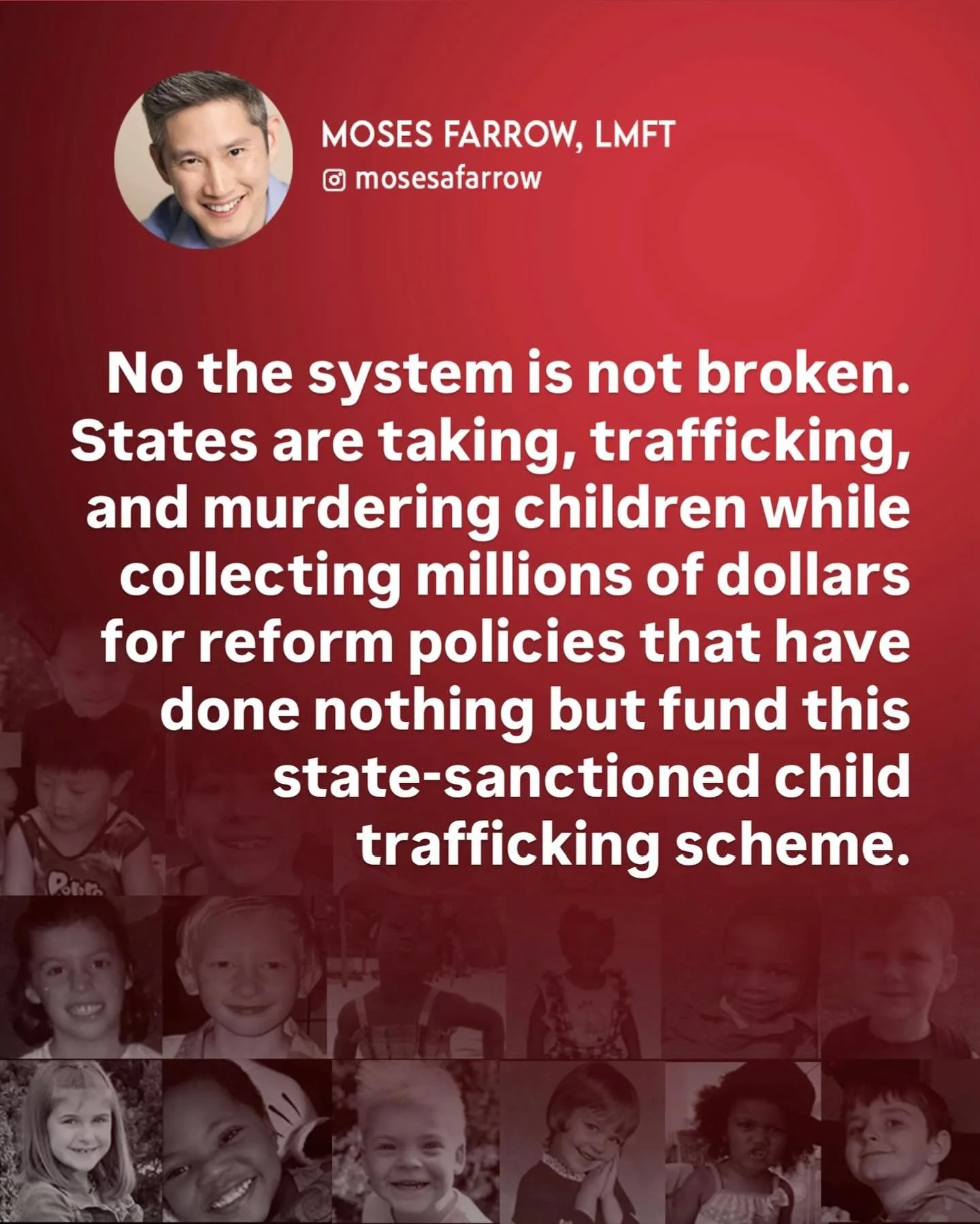 What does it say when the leading advocates and activists are avoiding the stories of murdered children in state placements and &ldquo;loving forever homes&rdquo;that the news reports on regularly? The word is out, the public knows. Yet, I continue t