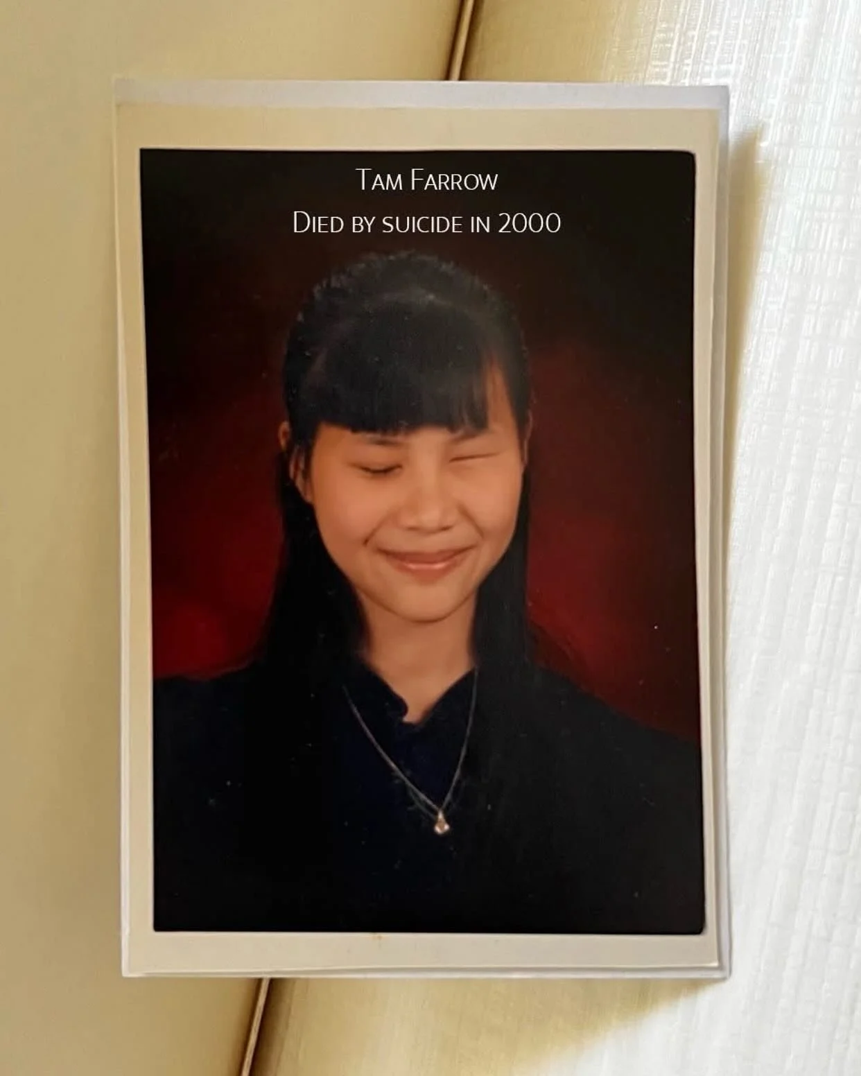 Please read my tribute to Tam on the anniversary of her birth today. Each year, I honor Tam, Lark, and Thaddeus on the anniversaries of their births and deaths. As their voice, I speak truth to power. 

I hope you will join me. Thank you.