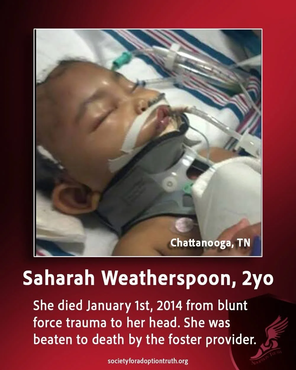 This is what happens to children in foster care.